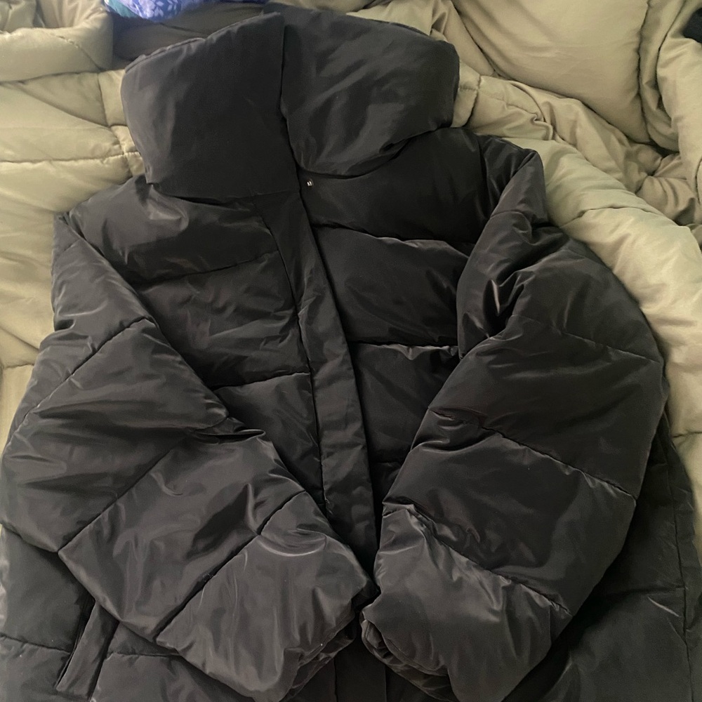 Ava & Viv Black Puffer Jacket